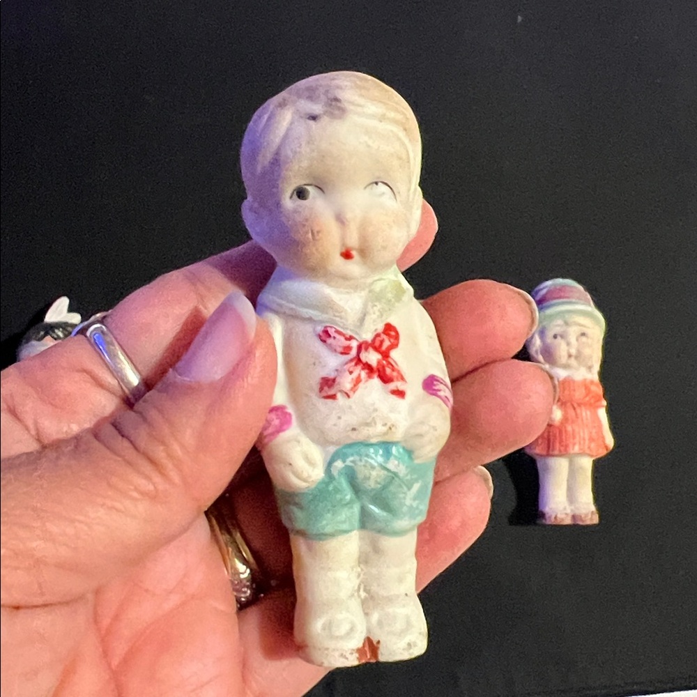 Vintage Frozen Bisque figurines, Japan - Picture 10 of 16